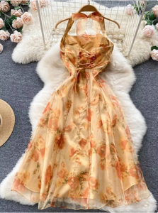 Cute milkmaid women's fairy Dress