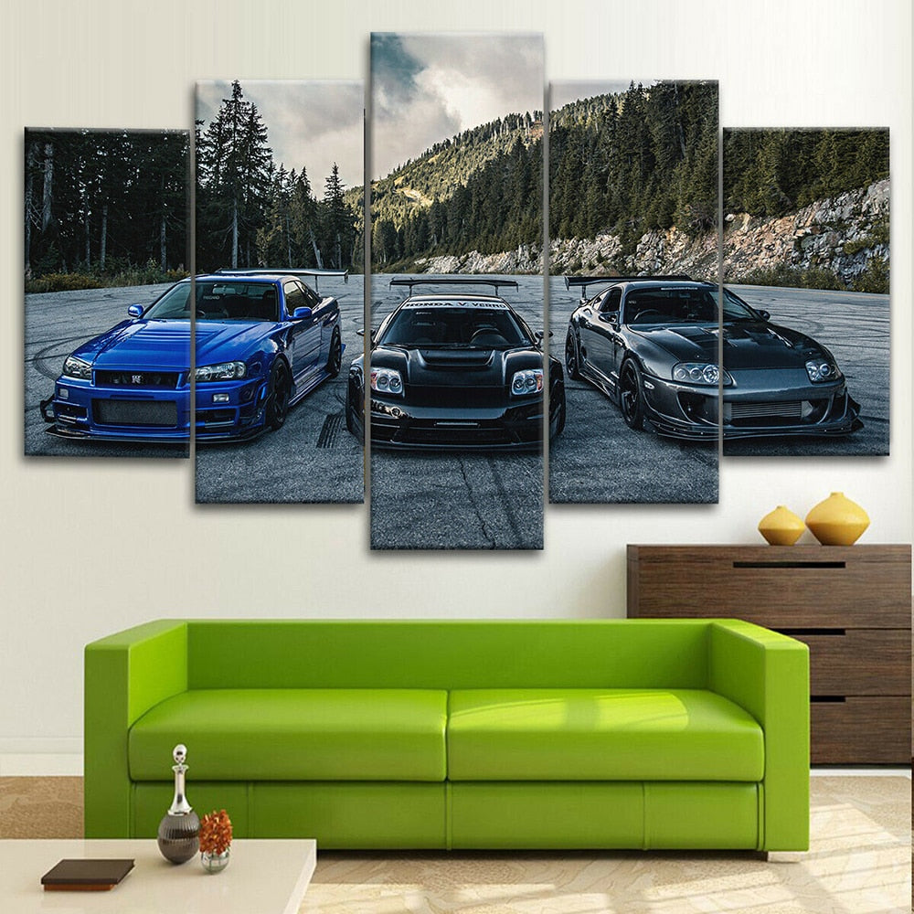 5PCS JDM Legends painting