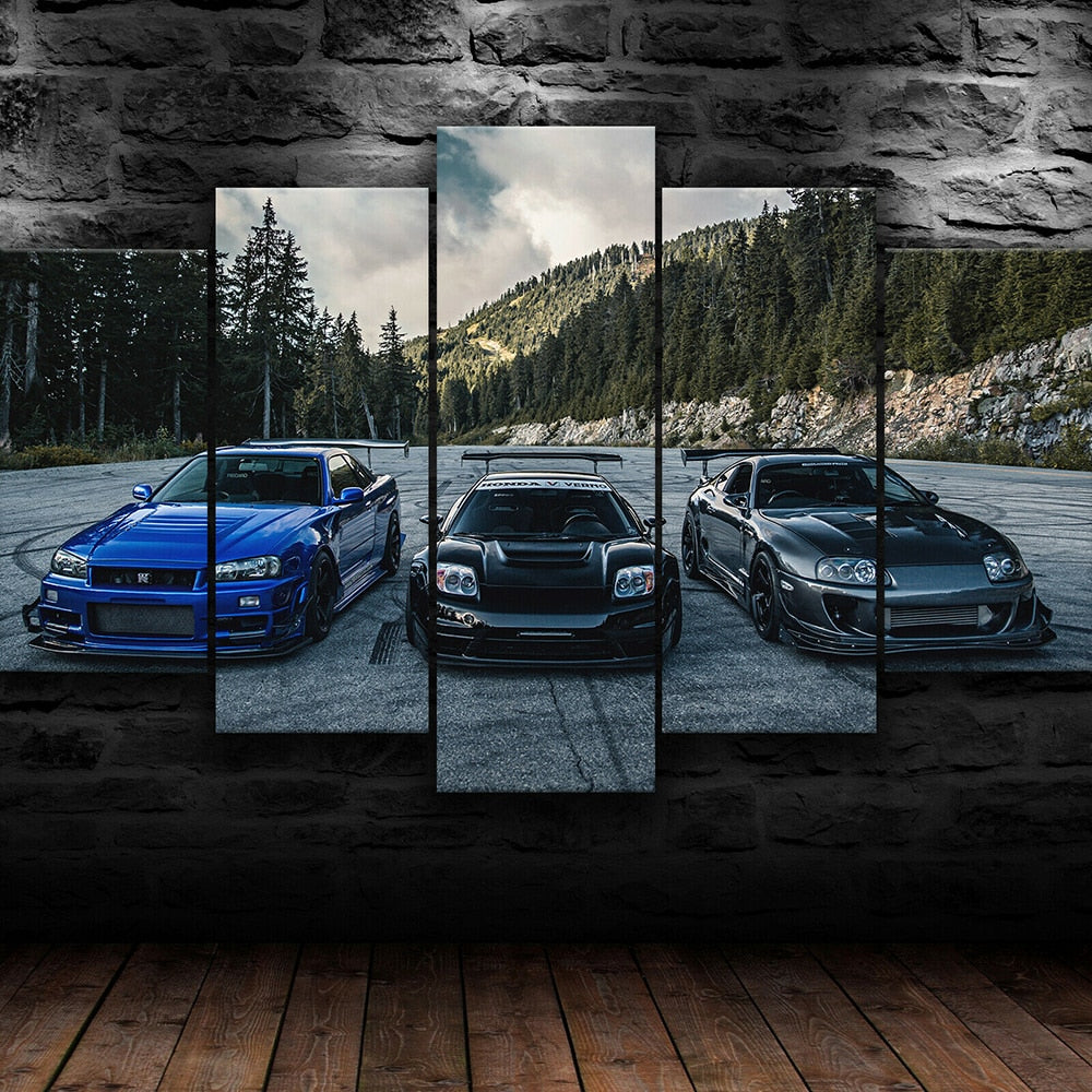 5PCS JDM Legends painting