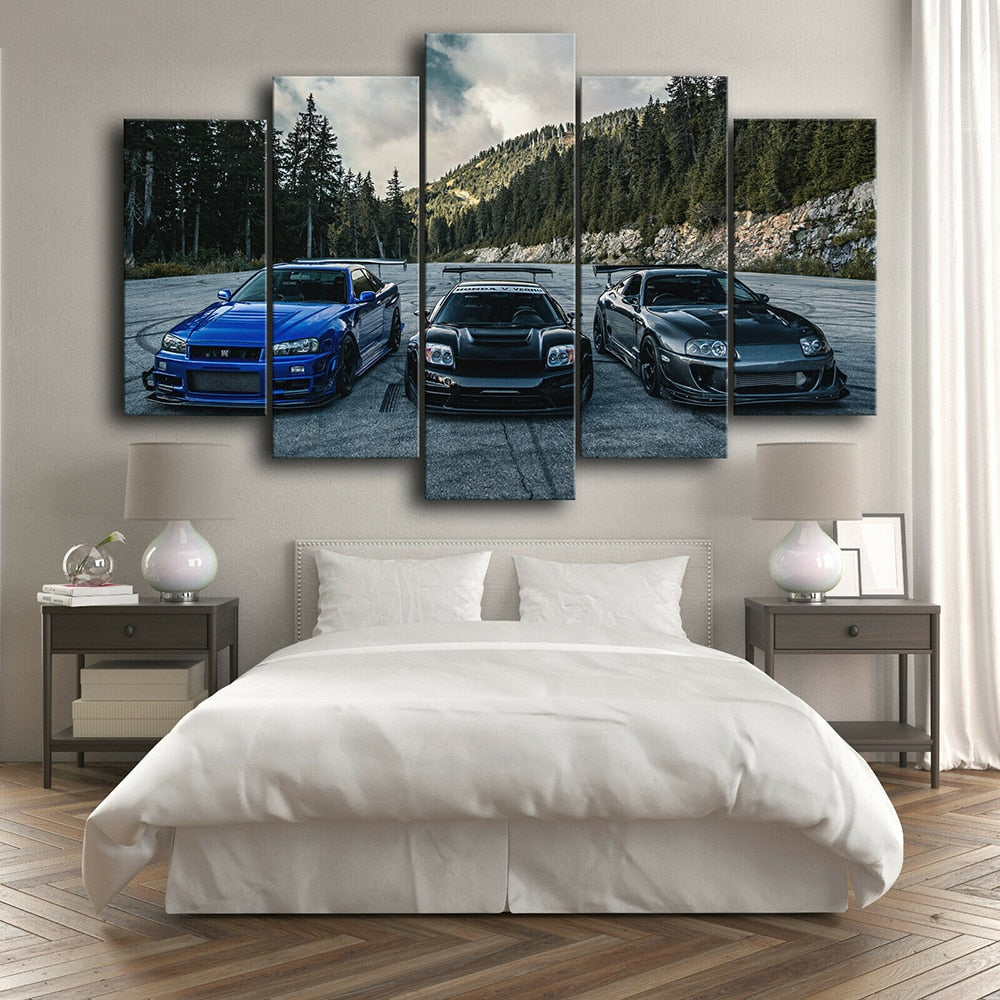 5PCS JDM Legends painting