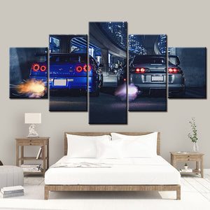 5pcs R34 GTR & Supra Painting