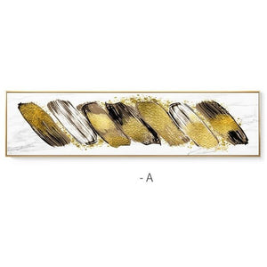 Gold Abstract Art